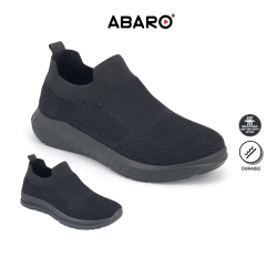 Black School Shoes Sock Style 5882 | Primary Unisex ABARO